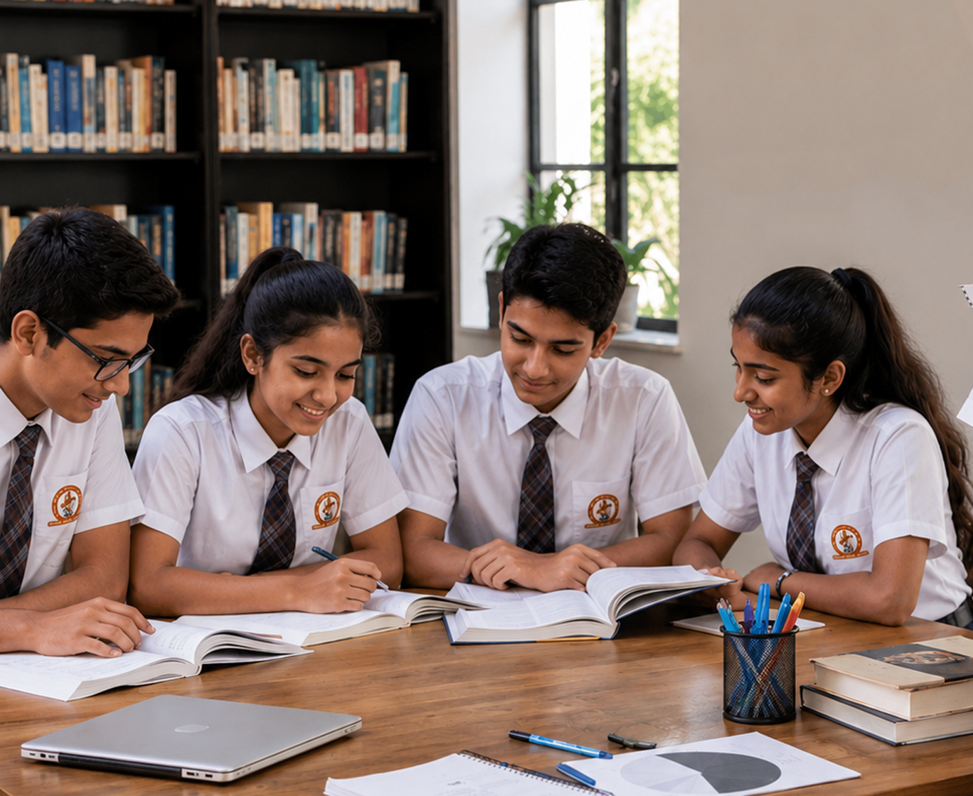 Students studying at Ninchana Public School